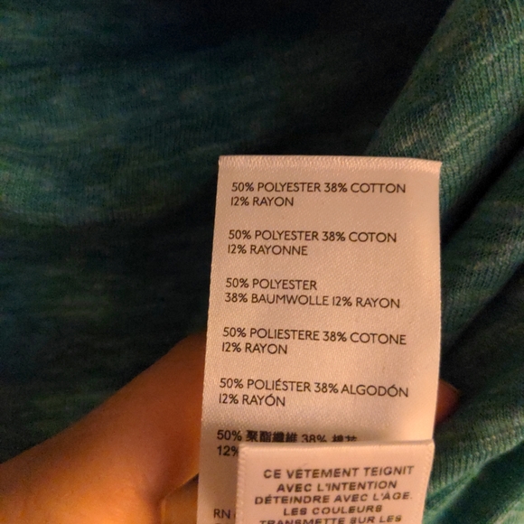 Free People Astrid Drop Back Tee Sz: M NWT $58 - Picture 9 of 9